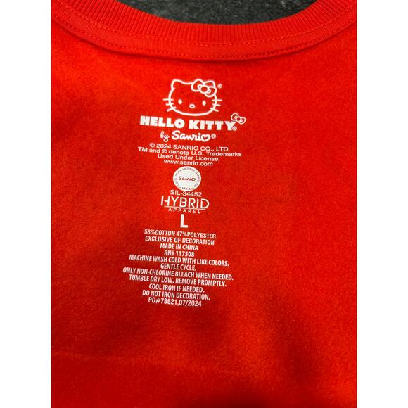 HELLO KITTY the Christmas Shoppe kids sweatshirt new 6 sizes - Picture 5 of 5